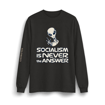Friendly Alien - Long Sleeve T-Shirt - Unisex