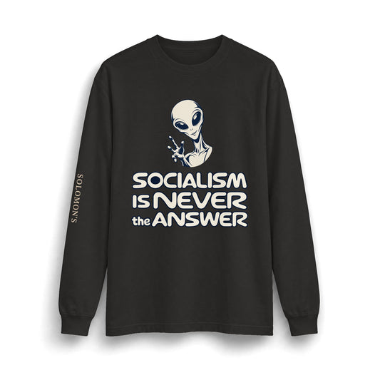 Friendly Alien - Long Sleeve T-Shirt - Unisex