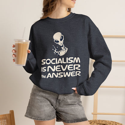 Friendly Alien - Crewneck Sweatshirt - Unisex