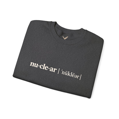 nu-cle-ar - Crewneck Sweatshirt - Unisex