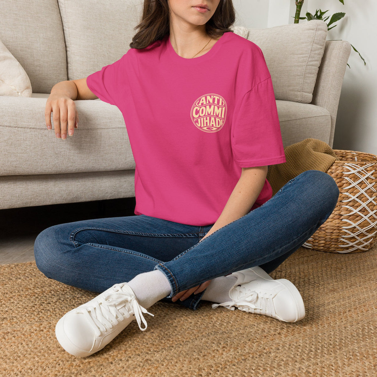 Anti Commijihadi Short Sleeve T-Shirt