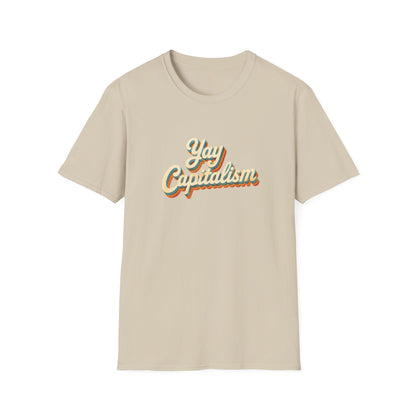 Yay Capitalism Retro - Short Sleeve T-Shirt - Unisex