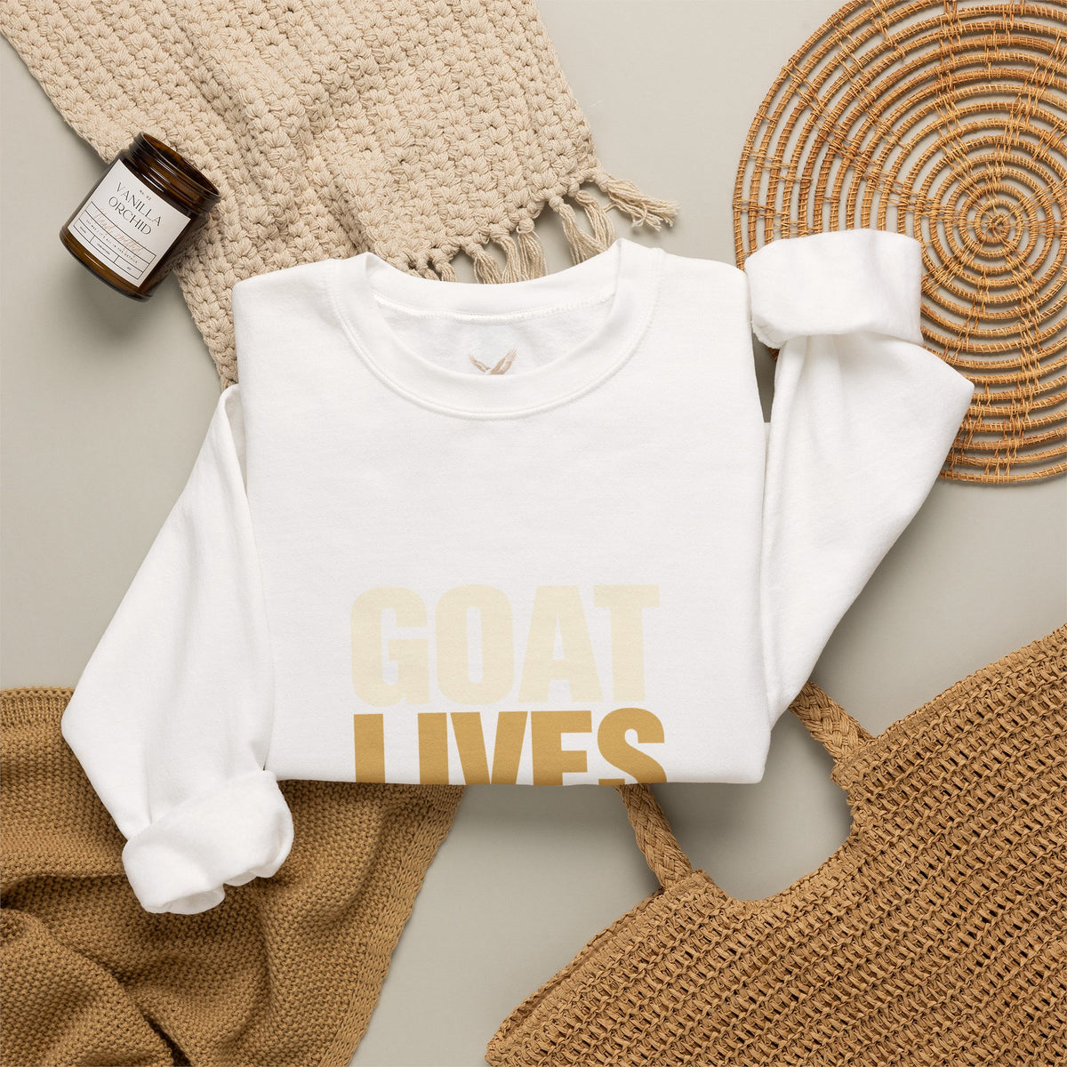Goat Lives Matter - Crewneck Sweatshirt - Unisex