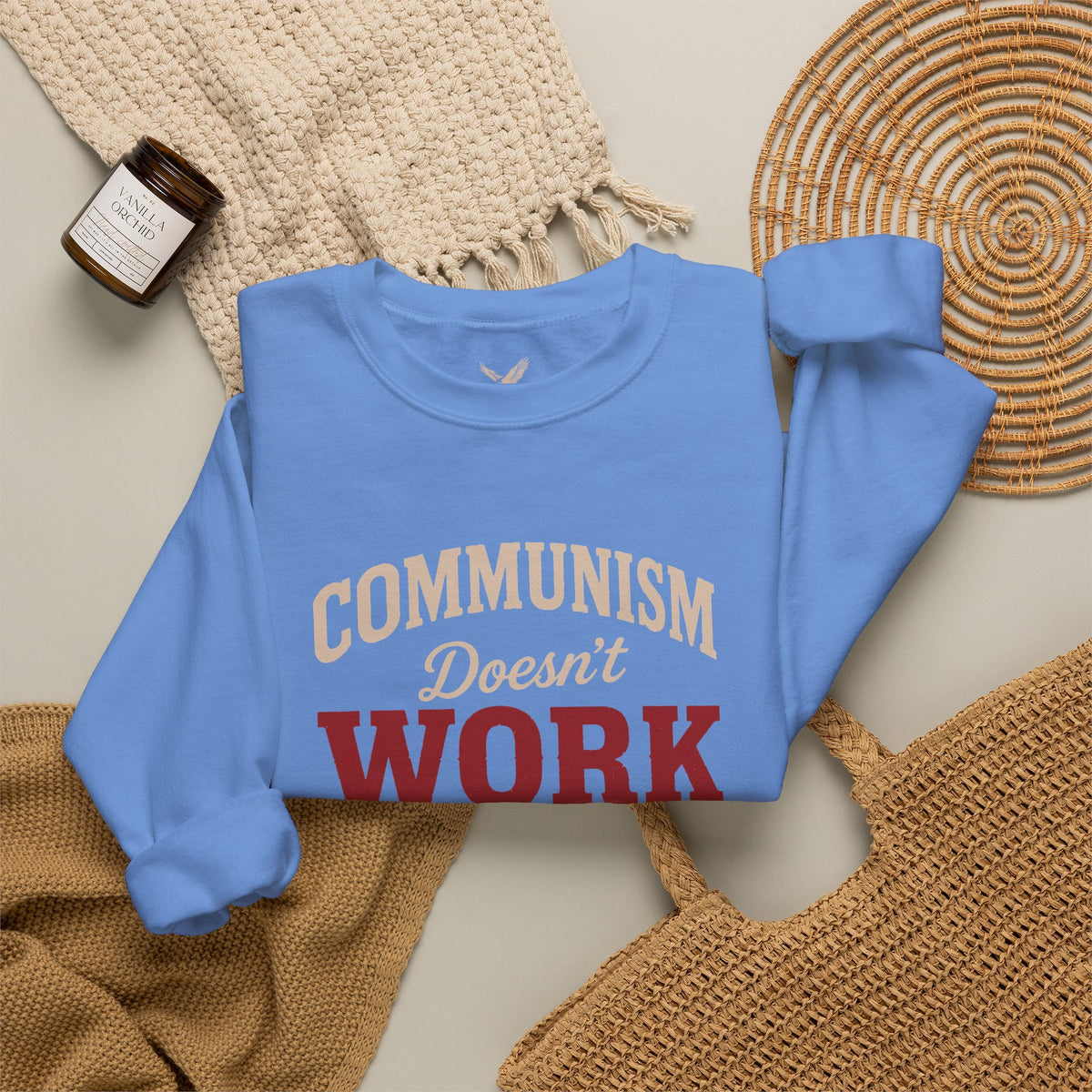 Communism Doesn't Work - Crewneck Sweatshirt - Unisex