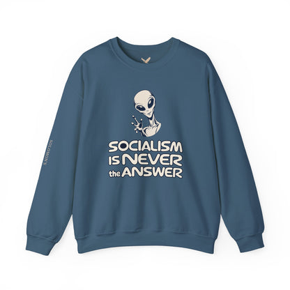 Friendly Alien - Crewneck Sweatshirt - Unisex