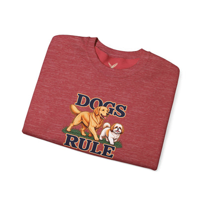Dogs Rule - Crewneck Sweatshirt - Unisex