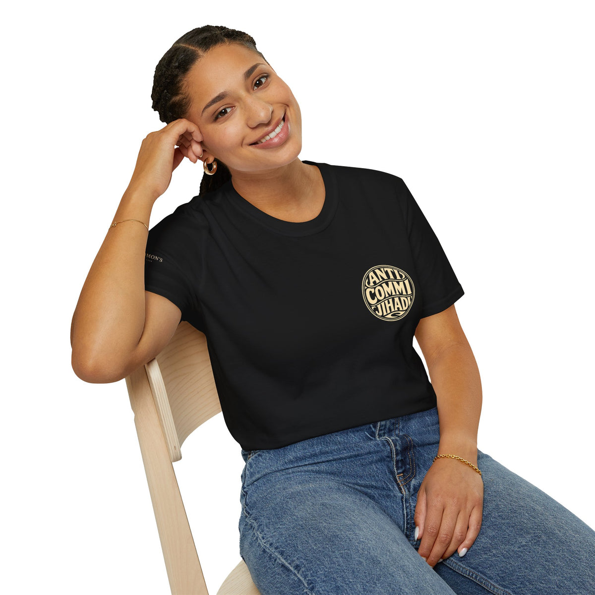 Anti Commijihadi Short Sleeve T-Shirt