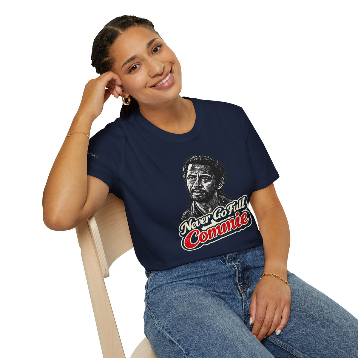 Never Go Full Commie - Short Sleeve T-Shirt - Unisex
