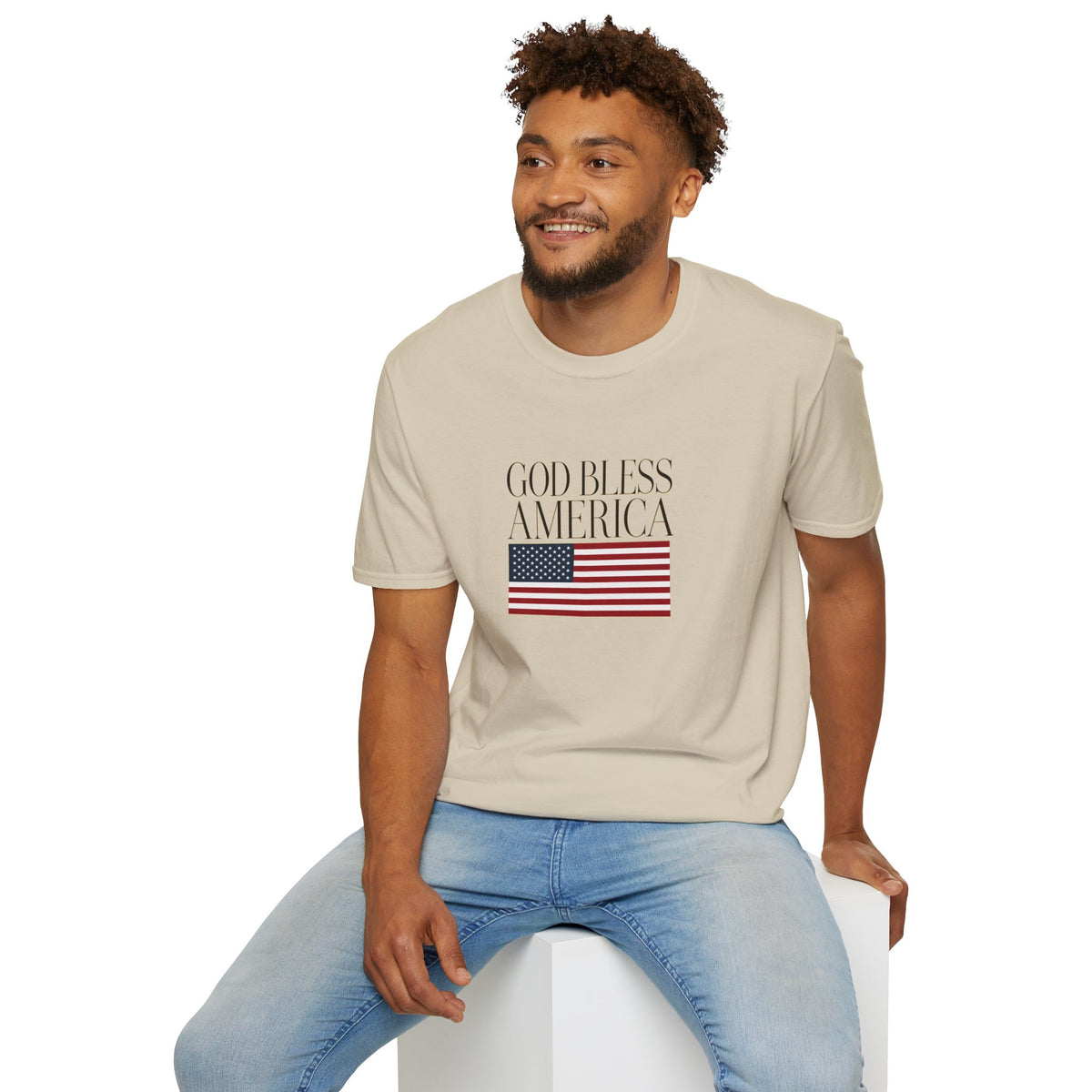 God Bless America (Lg) - Short Sleeve T-Shirt - Unisex