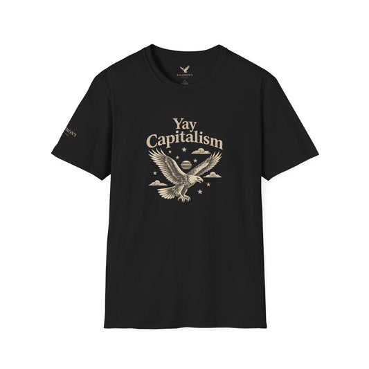 Yay Capitalism Eagle - Short Sleeve T-Shirt - Unisex