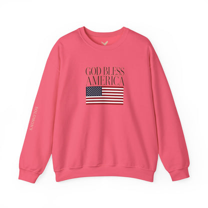 God Bless America Crewneck Sweatshirt - Unisex