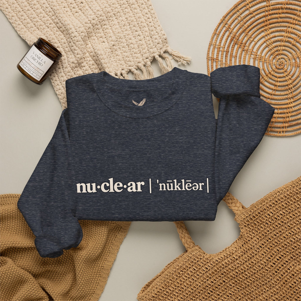 nu-cle-ar - Crewneck Sweatshirt - Unisex