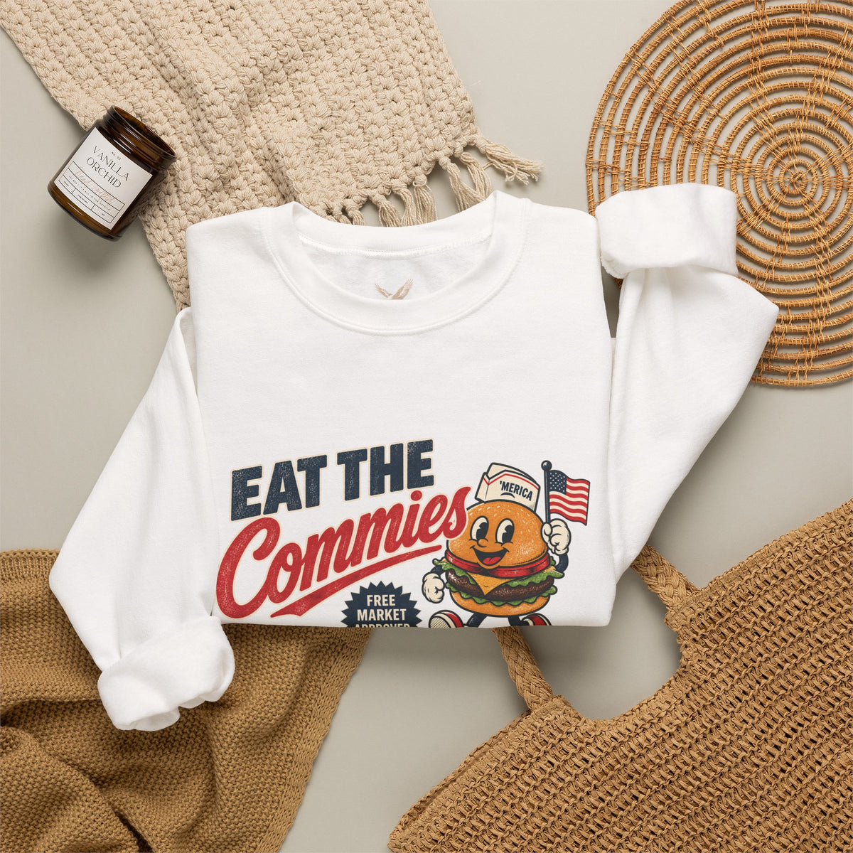 Eat the Commies - Crewneck Sweatshirt - Unisex