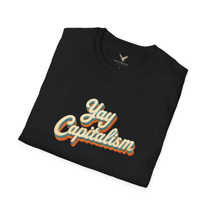 Yay Capitalism Retro - Short Sleeve T-Shirt - Unisex