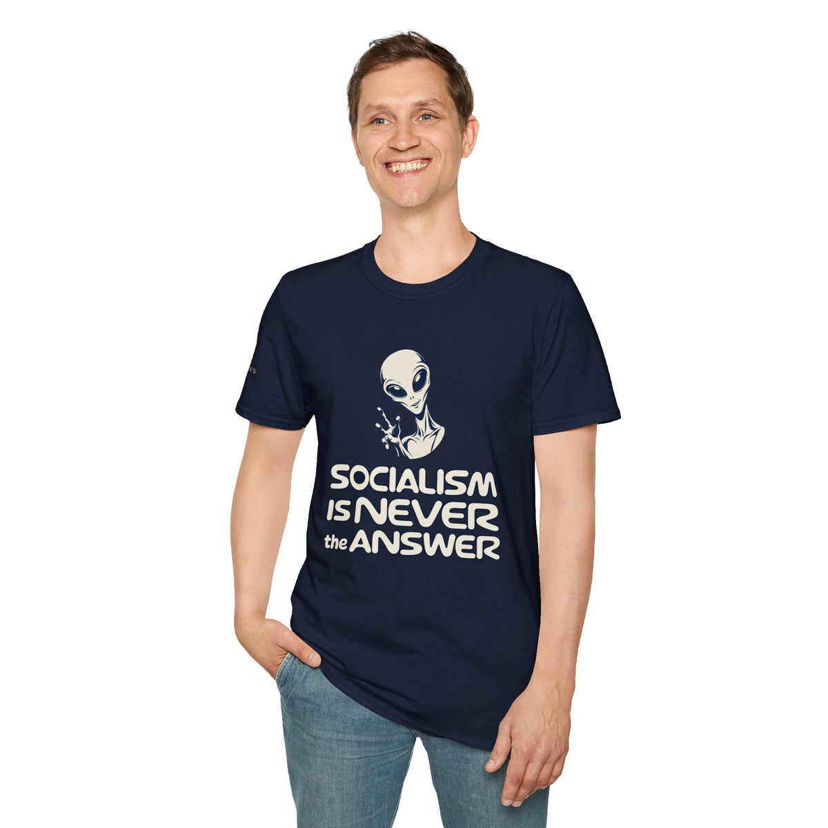 Friendly Alien - Short Sleeve T-Shirt - Unisex