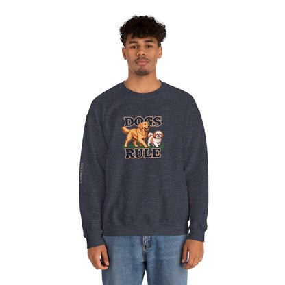Dogs Rule - Crewneck Sweatshirt - Unisex