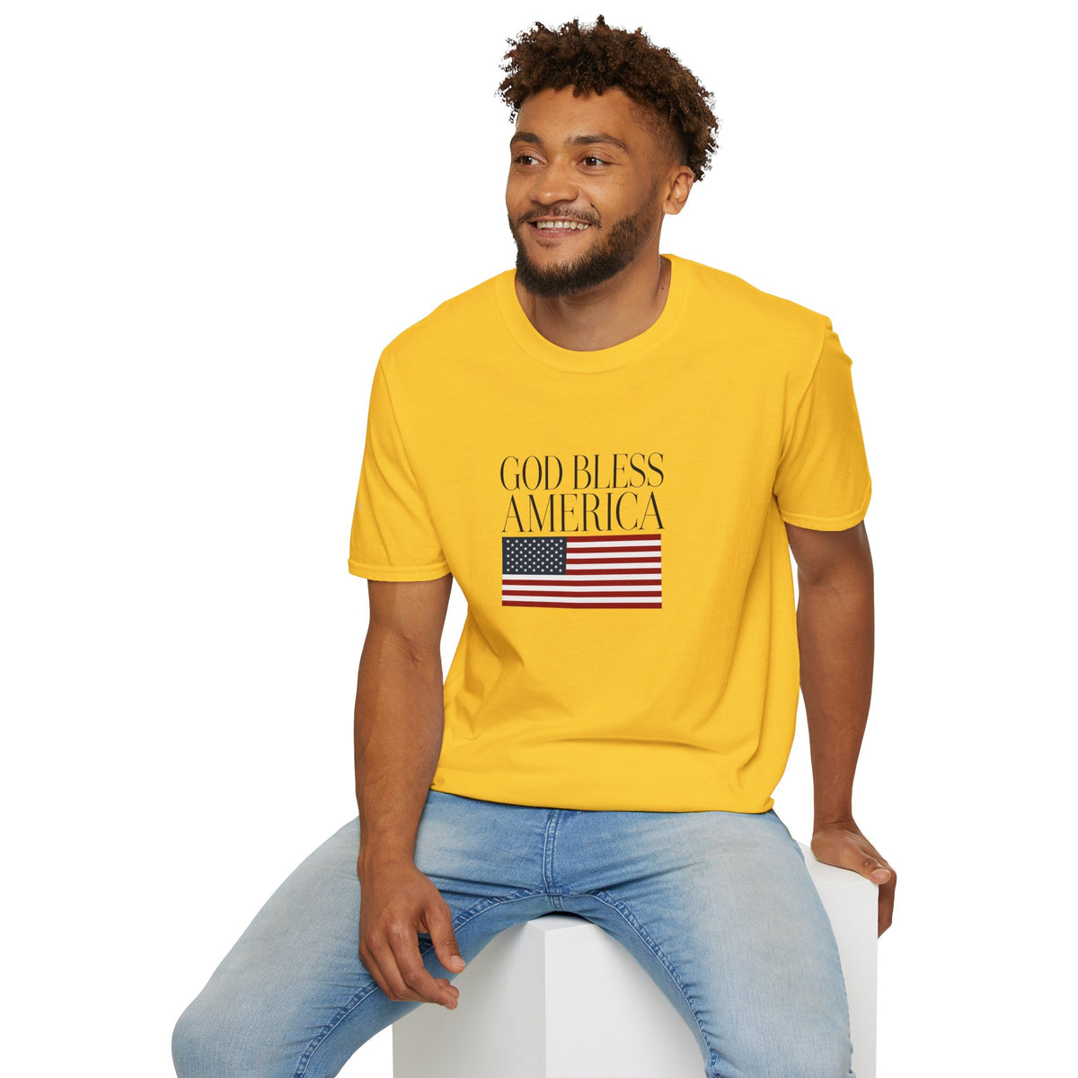 God Bless America (Lg) - Short Sleeve T-Shirt - Unisex