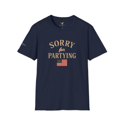 Sorry for Partying - Short Sleeve T-Shirt - Unisex