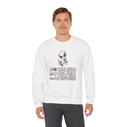 Friendly Alien - Crewneck Sweatshirt - Unisex