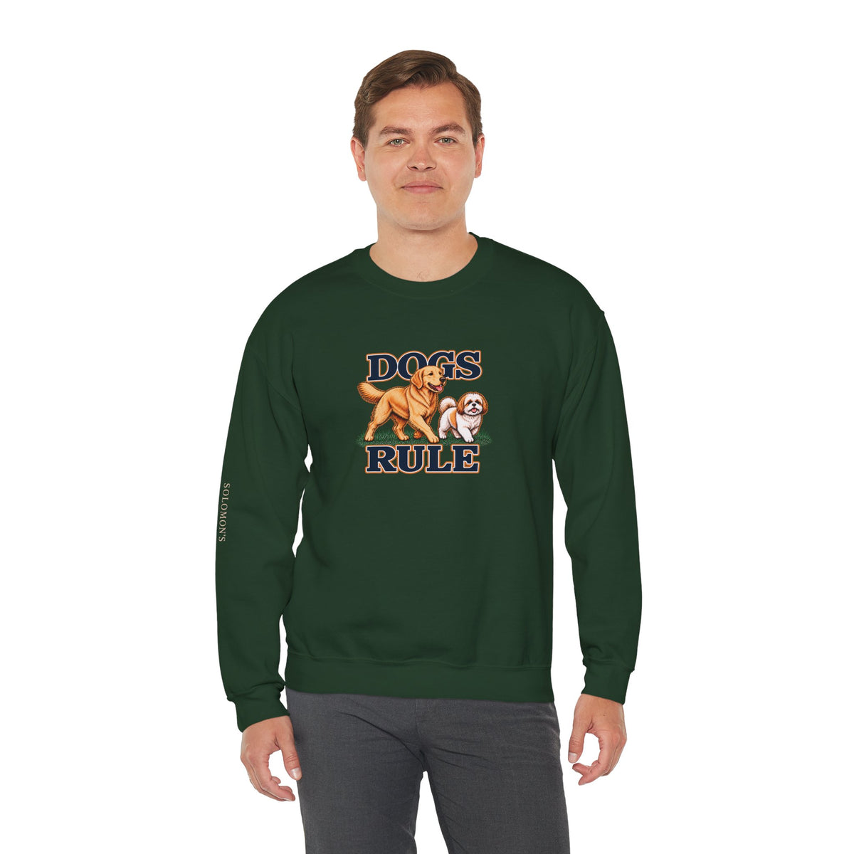 Dogs Rule - Crewneck Sweatshirt - Unisex