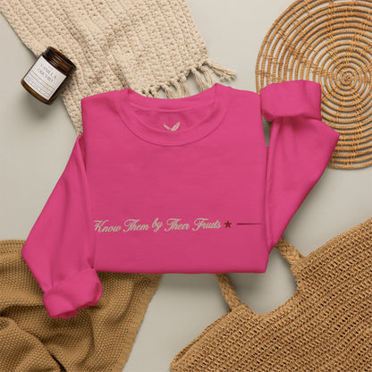 Know Them by Their Fruits - Crewneck Sweatshirt - Unisex