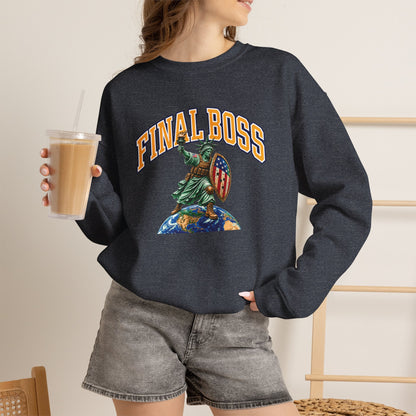 Final Boss - Crewneck Sweatshirt - Unisex