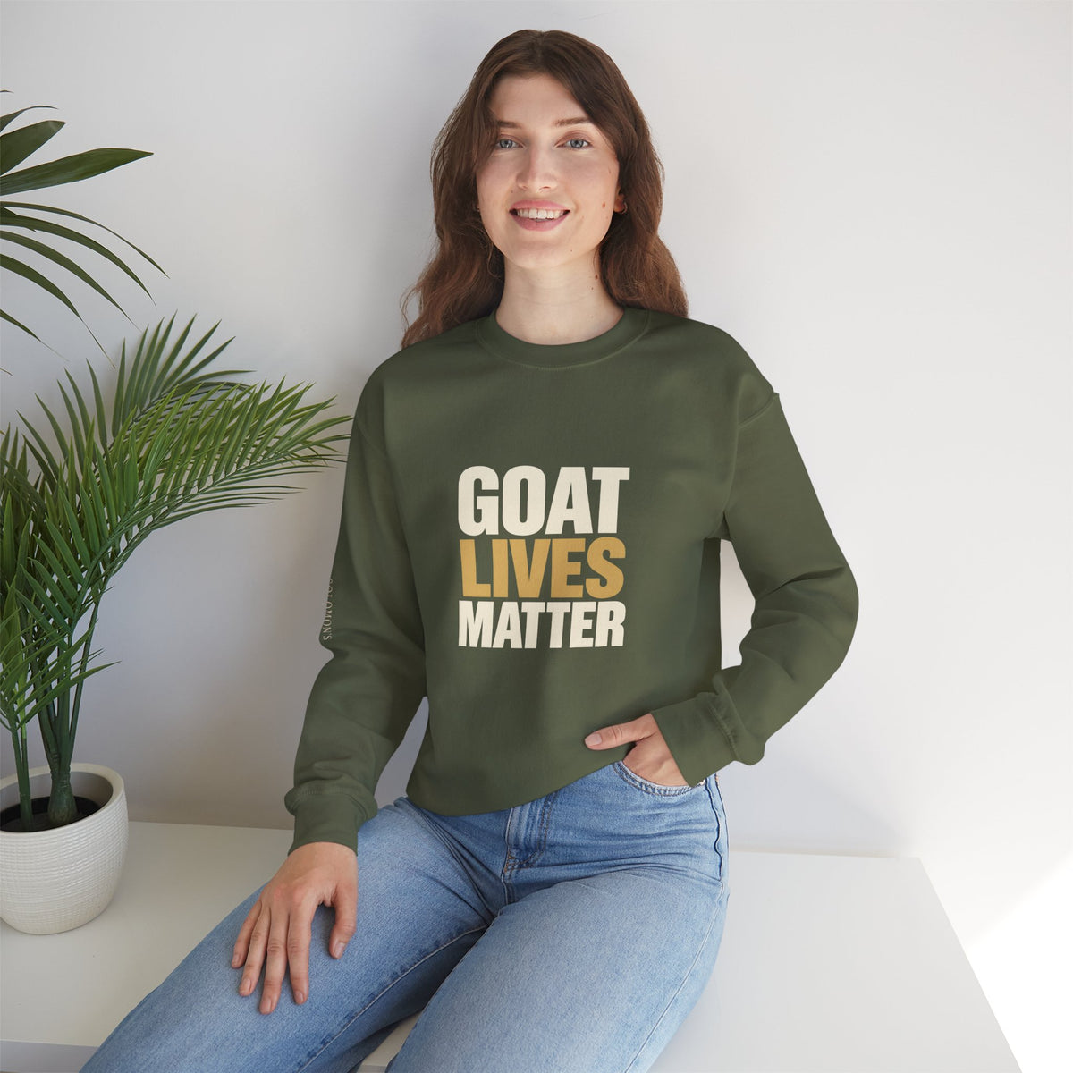 Goat Lives Matter - Crewneck Sweatshirt - Unisex