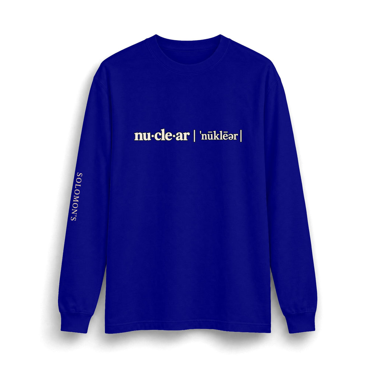 nu-cle-ar - Long Sleeve T-Shirt - Unisex