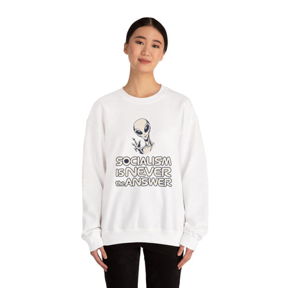 Friendly Alien - Crewneck Sweatshirt - Unisex
