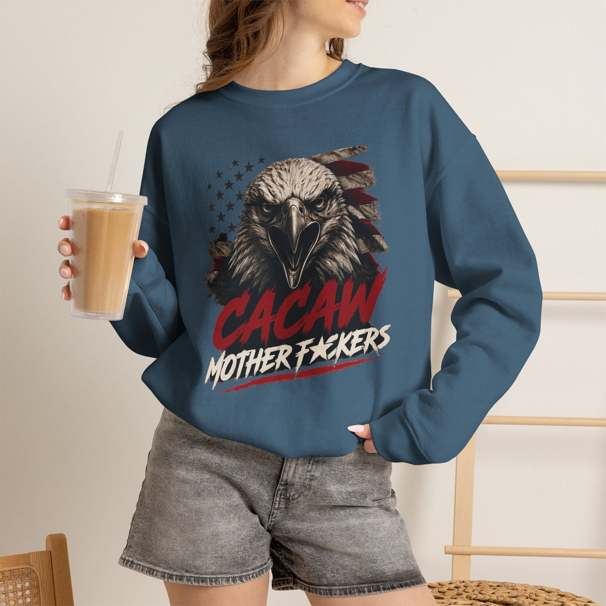Cacaw Mofos - Crewneck Sweatshirt - Unisex
