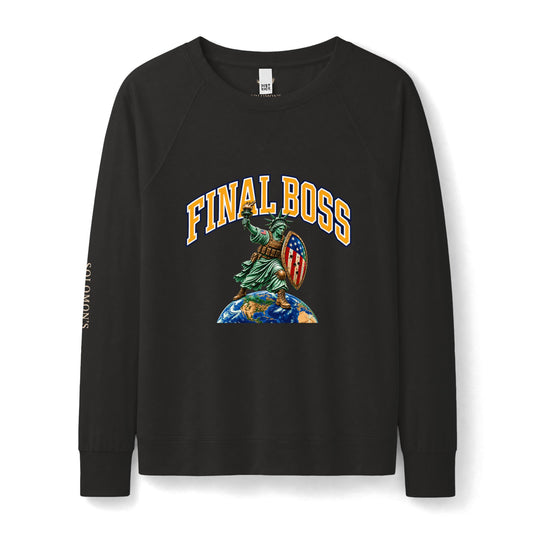 Final Boss - French Terry Sweatshirt - Women's