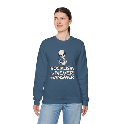 Friendly Alien - Crewneck Sweatshirt - Unisex