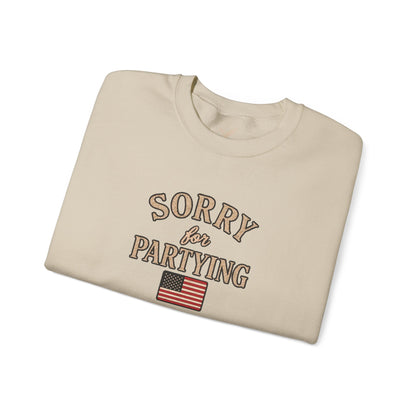 Sorry for Partying - Crewneck Sweatshirt - Unisex