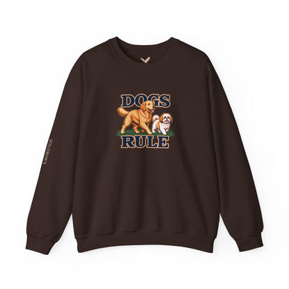 Dogs Rule - Crewneck Sweatshirt - Unisex