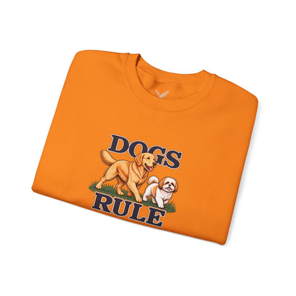 Dogs Rule - Crewneck Sweatshirt - Unisex