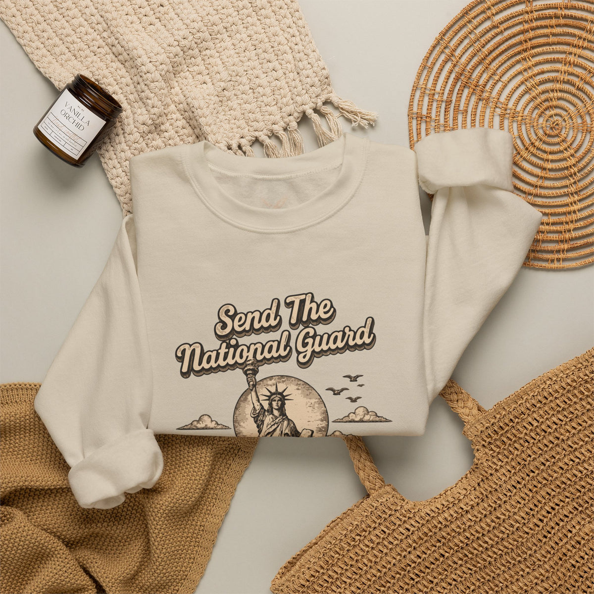 Send the National Guard - Crewneck Sweatshirt - Unisex