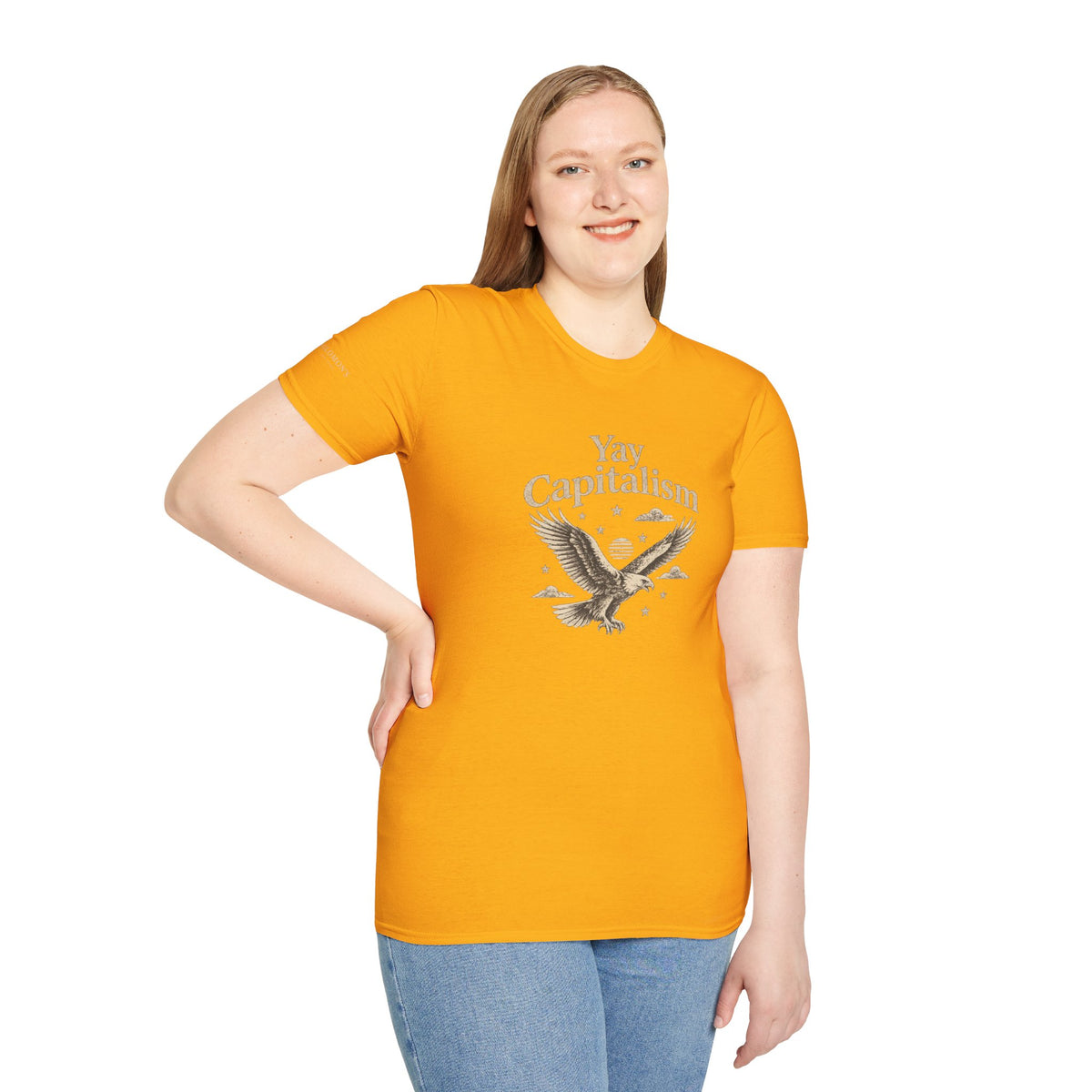 Yay Capitalism Eagle - Short Sleeve T-Shirt - Unisex