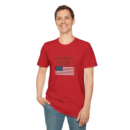 God Bless America (Lg) - Short Sleeve T-Shirt - Unisex