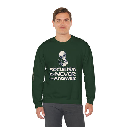 Friendly Alien - Crewneck Sweatshirt - Unisex