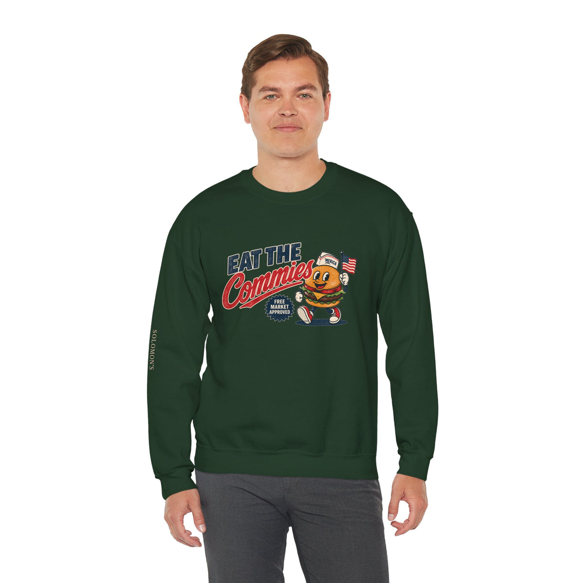 Eat the Commies - Crewneck Sweatshirt - Unisex