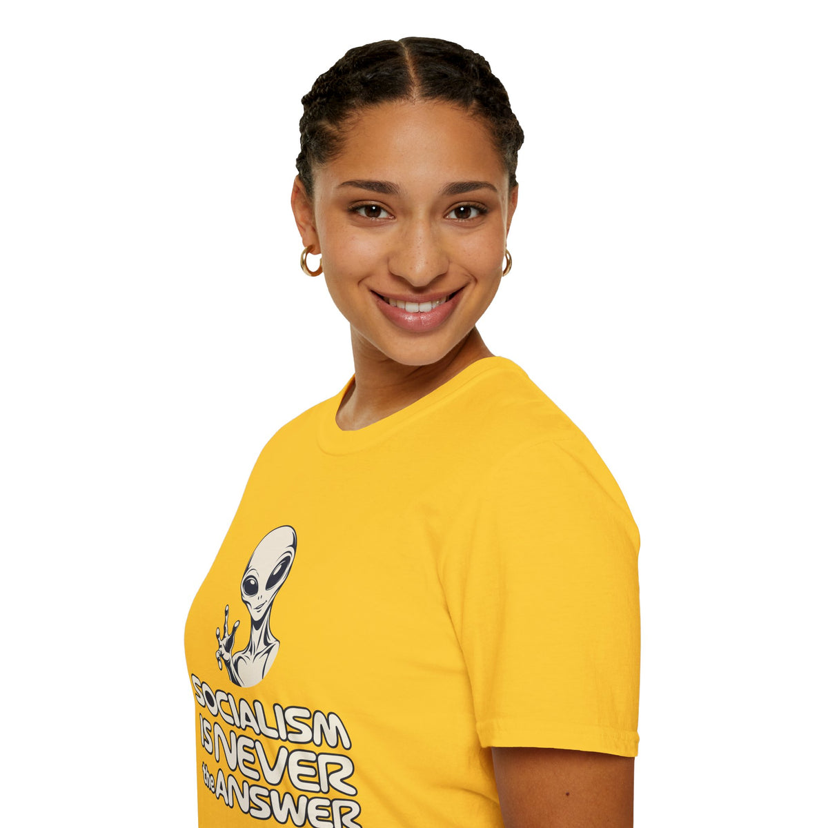Friendly Alien - Short Sleeve T-Shirt - Unisex