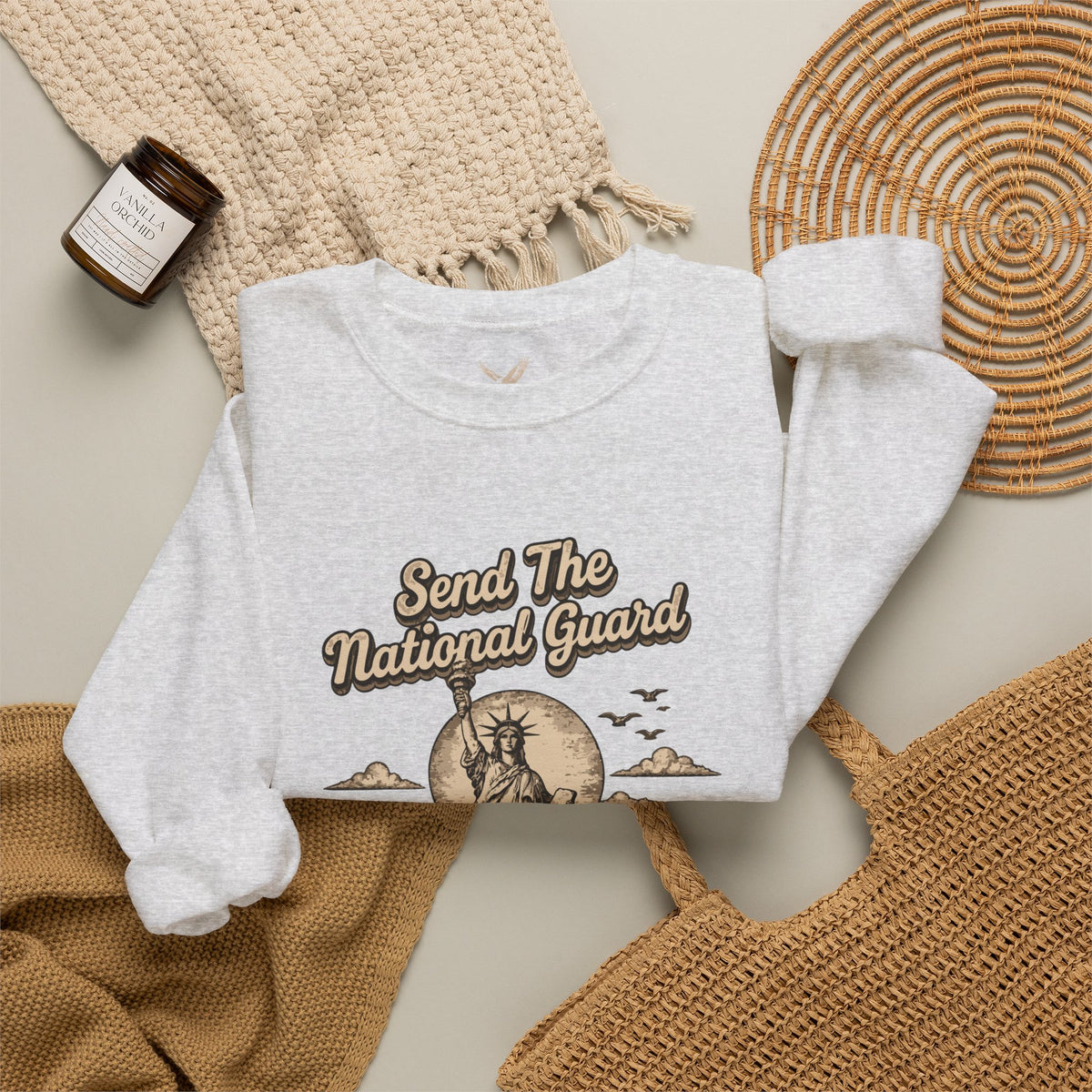 Send the National Guard - Crewneck Sweatshirt - Unisex