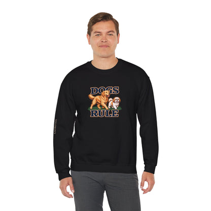 Dogs Rule - Crewneck Sweatshirt - Unisex