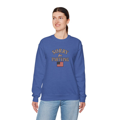 Sorry for Partying - Crewneck Sweatshirt - Unisex