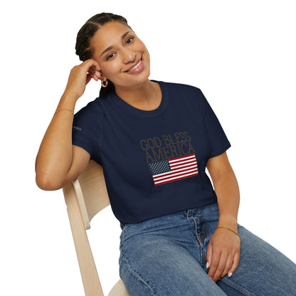 God Bless America (Lg) - Short Sleeve T-Shirt - Unisex