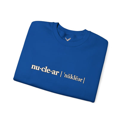 nu-cle-ar - Crewneck Sweatshirt - Unisex