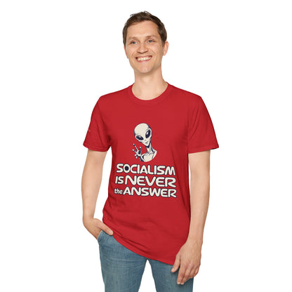 Friendly Alien - Short Sleeve T-Shirt - Unisex
