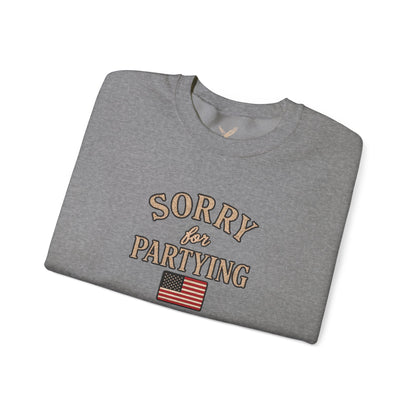 Sorry for Partying - Crewneck Sweatshirt - Unisex