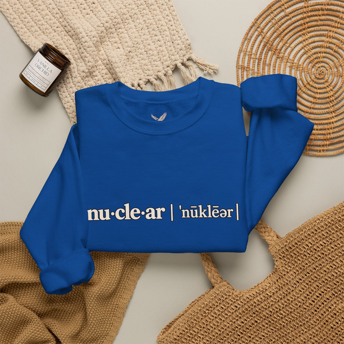 nu-cle-ar - Crewneck Sweatshirt - Unisex