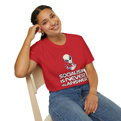 Friendly Alien - Short Sleeve T-Shirt - Unisex